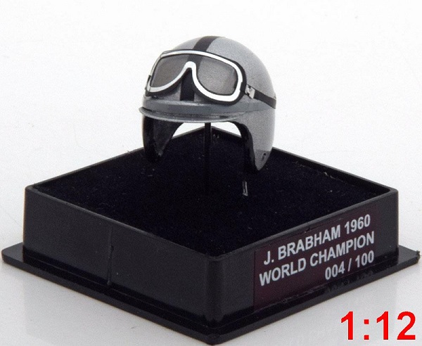 cooper helm weltmeister 1960 brabham world champions collection (limited edition 100 pcs.) M75374 Модель 1 12